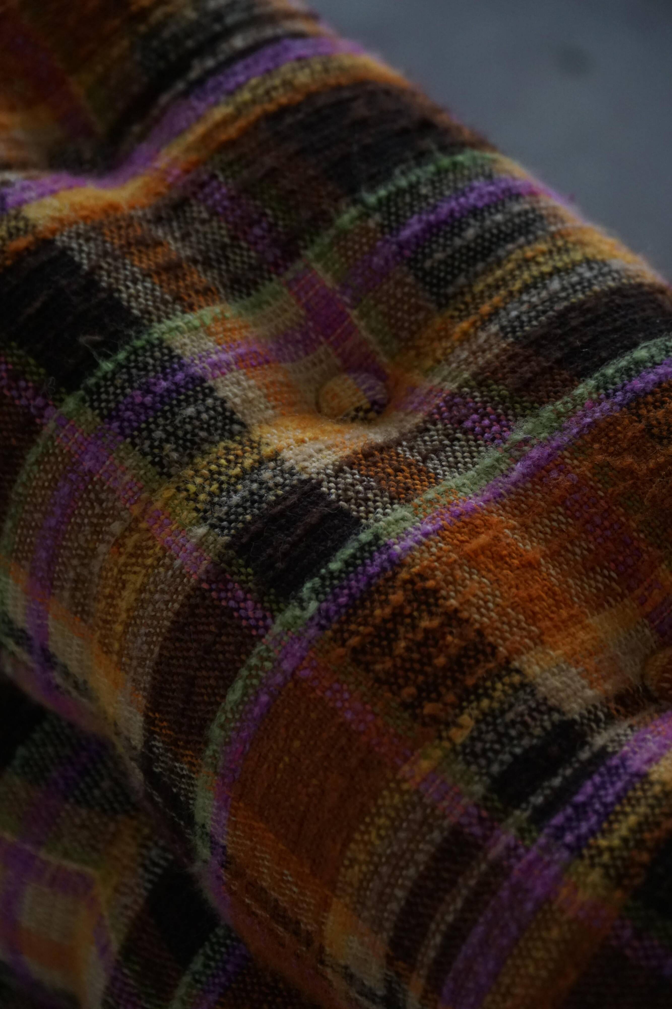 Brutalist lounge chair in solid pine, Swedish modern, made in the 1970s.