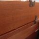 Antique sewing machine cabinet