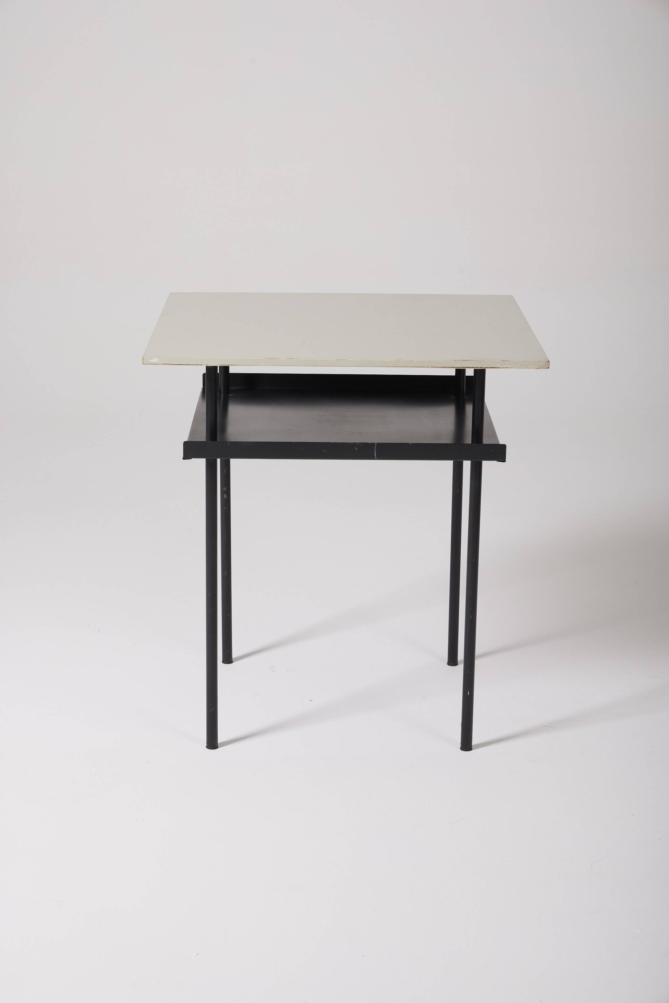 Wim Rietveld black and white side table