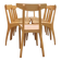 8 Zina chairs signed by Thibault Desombre