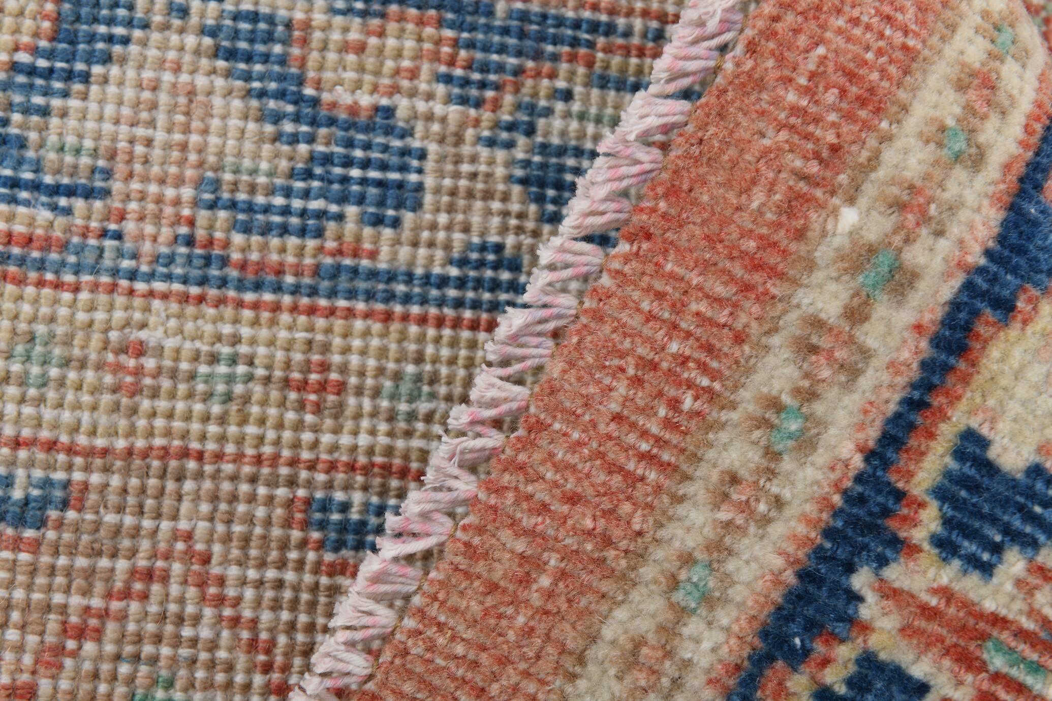 10x13 Tapis Persan Buda Ancien à Médaillon Floral Noué Main, 310x404Cm
