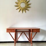 Italian office Roberti Rattan vintage 80s