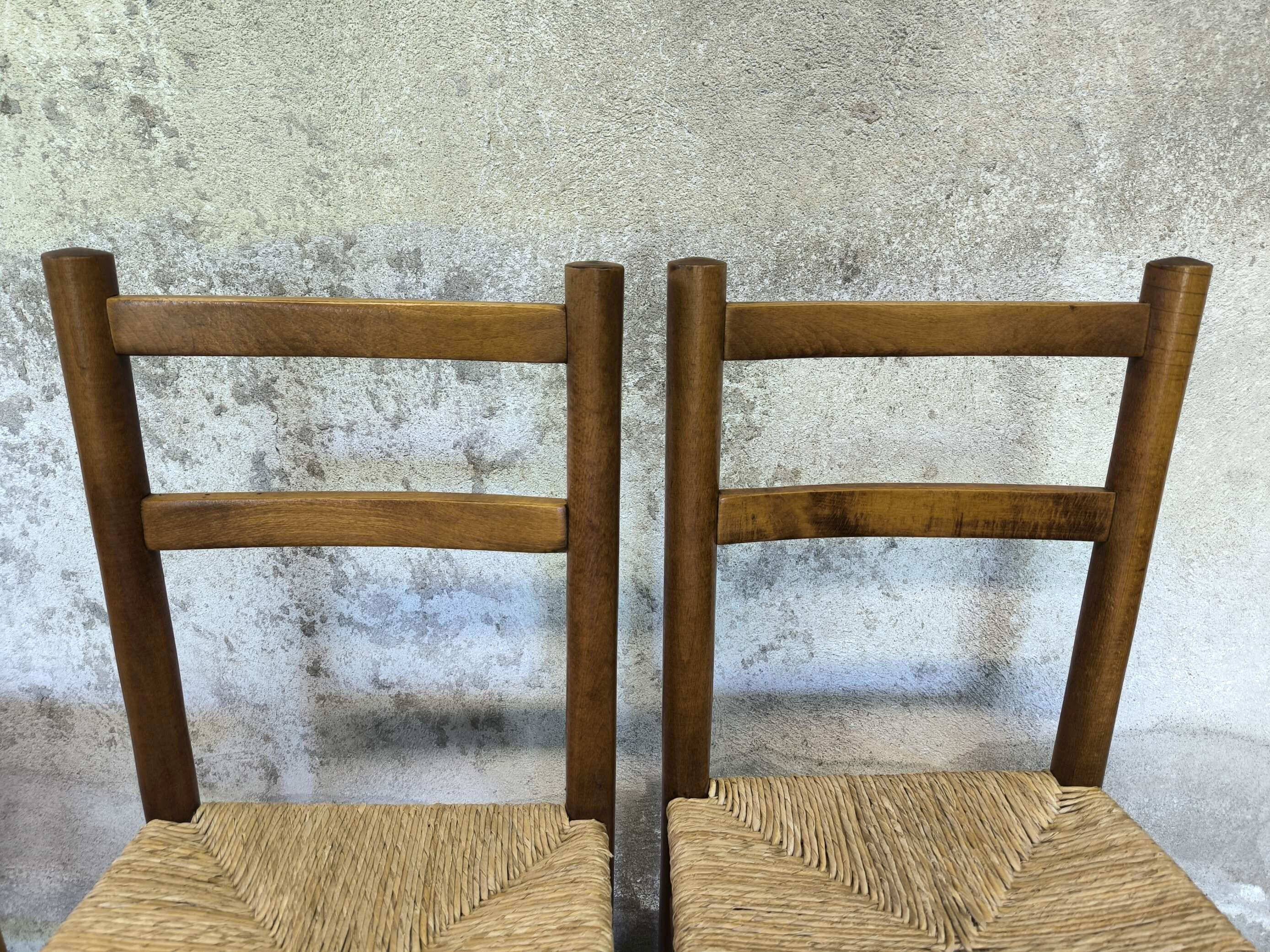 Set of four vintage chairs