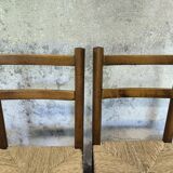 Lot de quatre chaises vintage