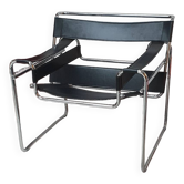 Wassily leather armchair by Marcel Breuer