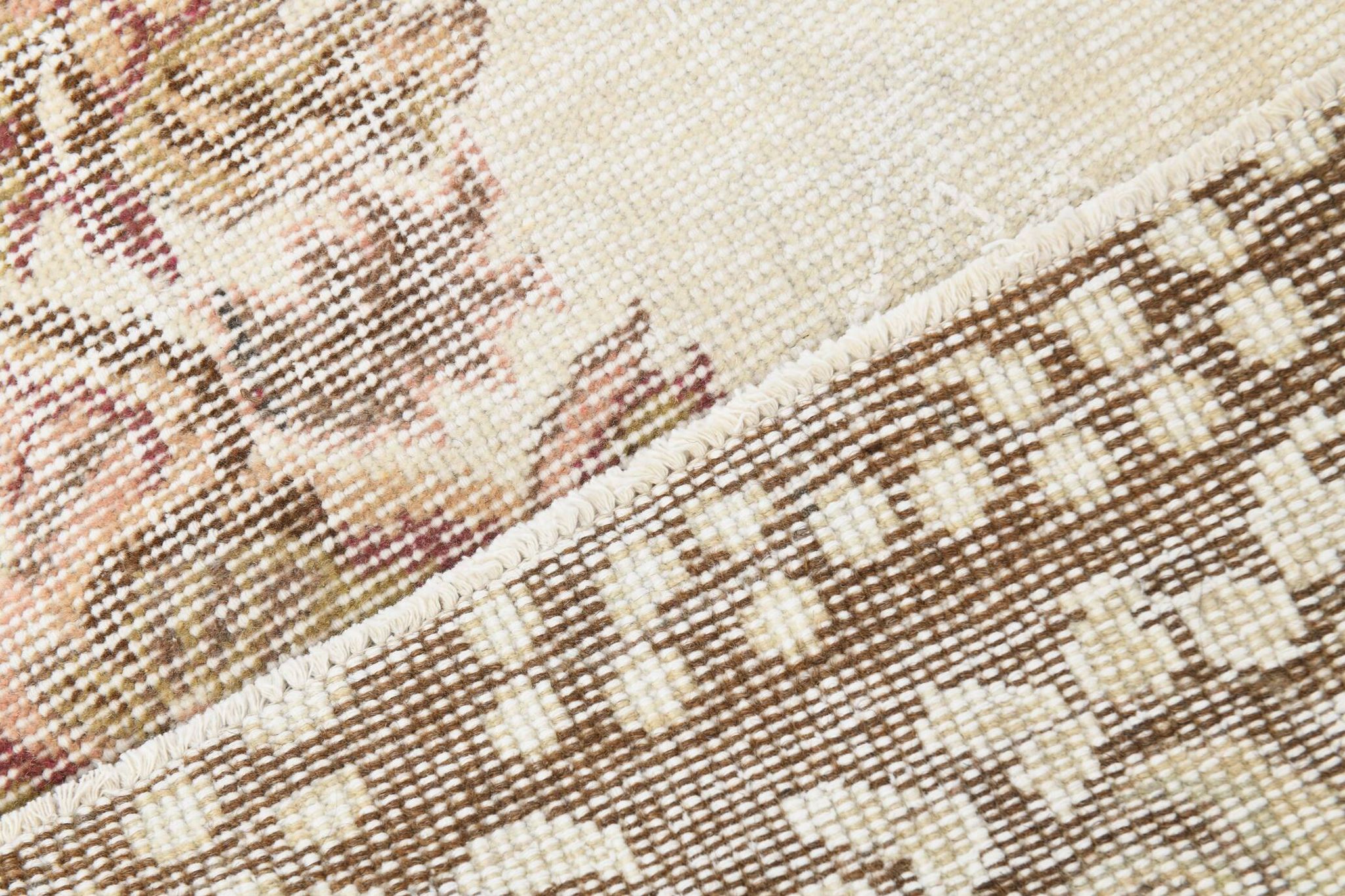 5x9 Rug For Living Room Brown Vintage Rug, 170x272Cm SK 5105