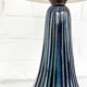 Scandinavian table lamp lined Søholm Keramik Denmark, 1960