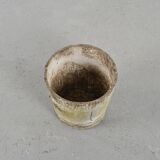 Pair of cement planters, circa 1960