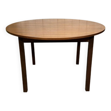 1970s teak table with 1 extension