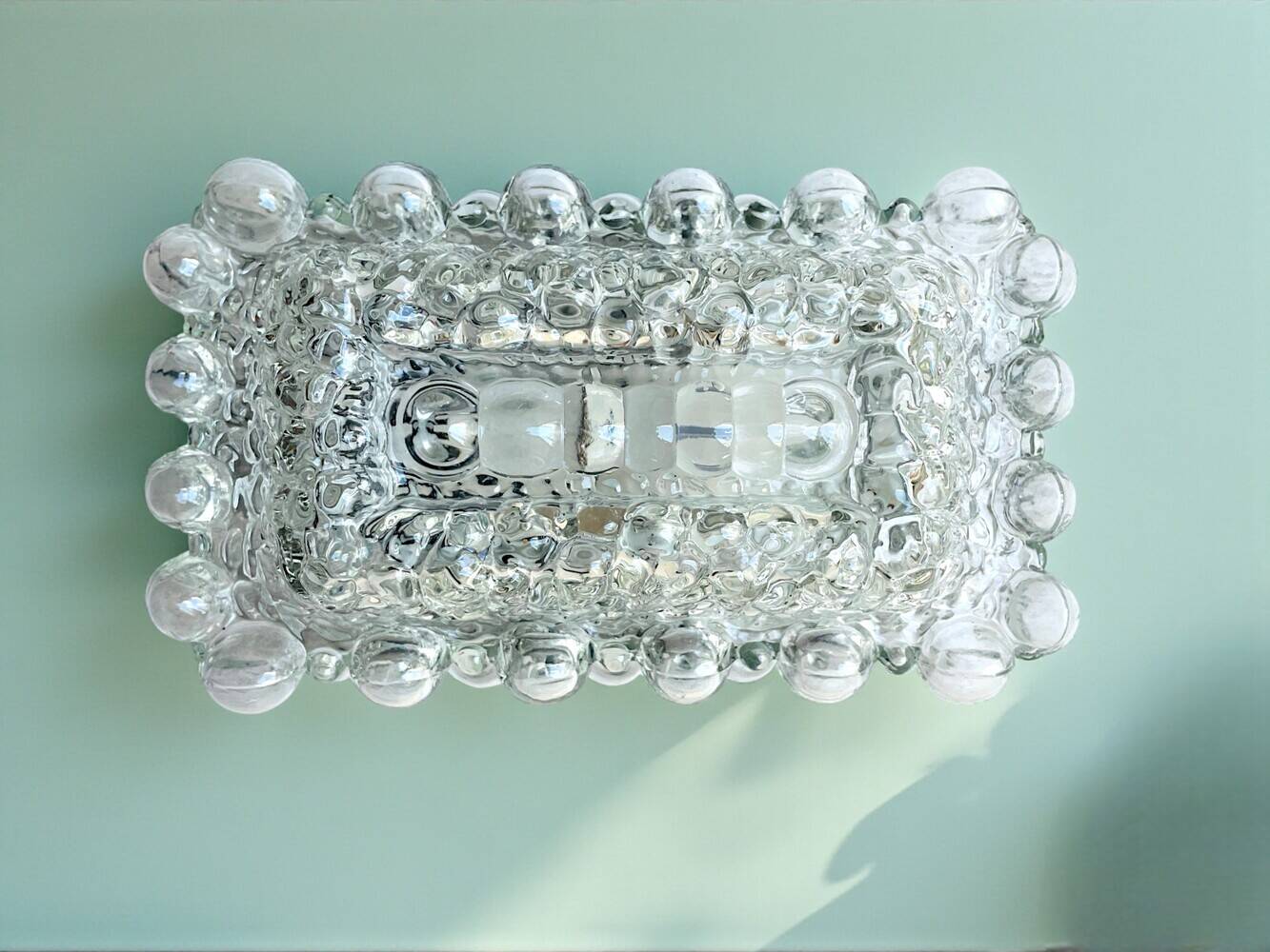 Helena Tynell style flush mount wall sconce