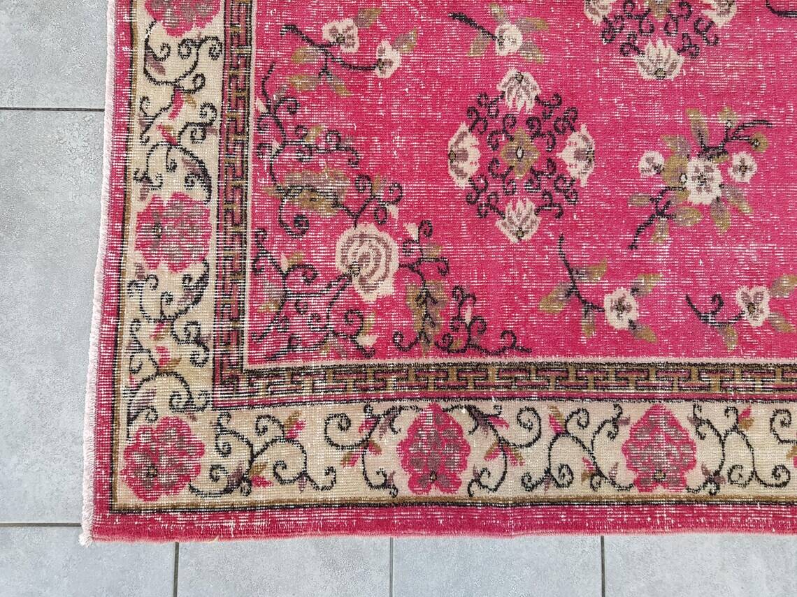 Oushak Antique Floor Wool Rug sku 2635