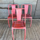 Lot chaise tolix