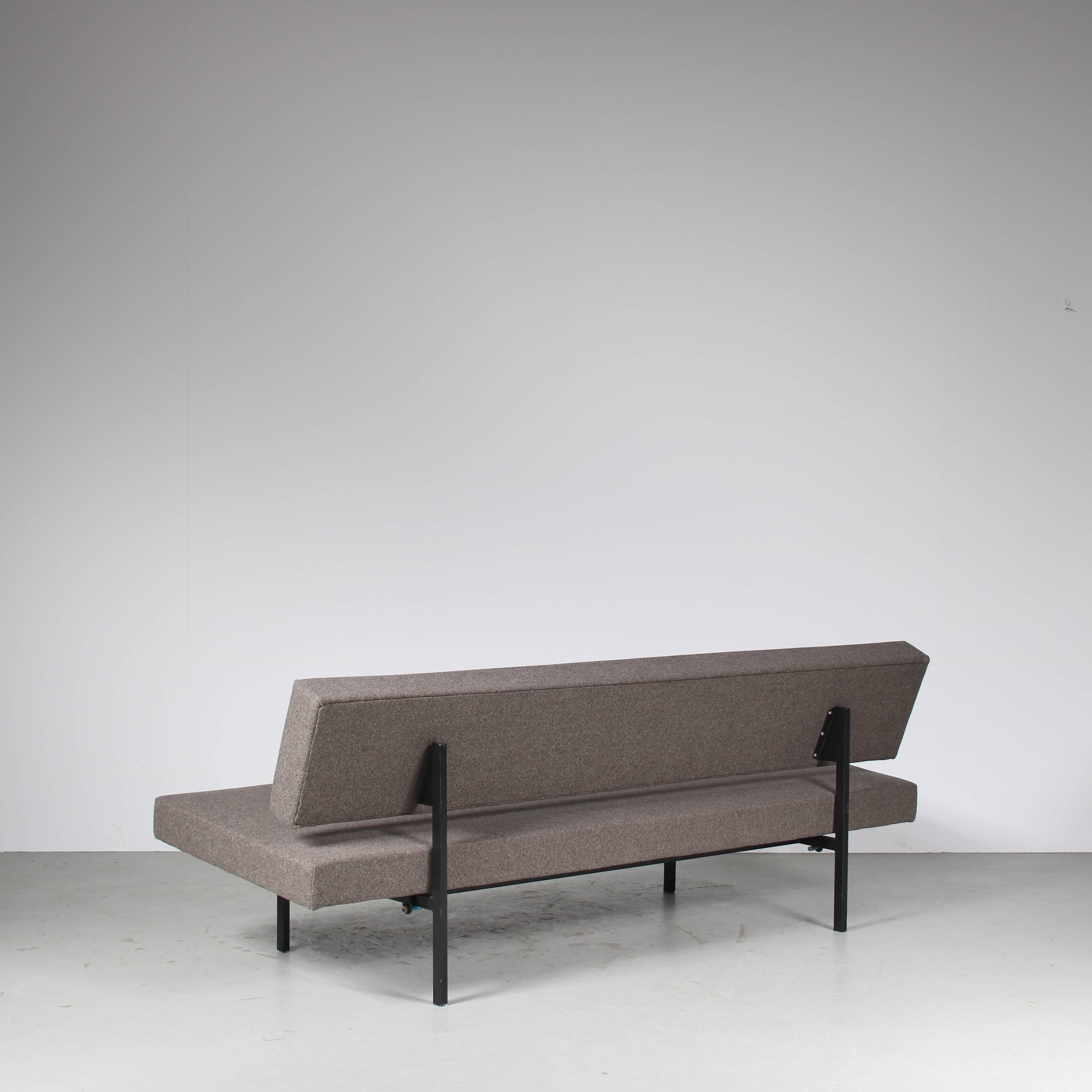 1960s 3-Seater sleeping sofa by Gijs van der Sluis for Gispen, Netherlands
