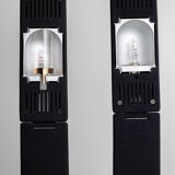 2 Dove desk lamps by Mario Barbaglia and Marco Colombo - edition Italian Luce design 80s