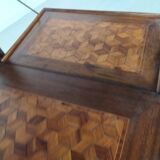 Marquetry tea table