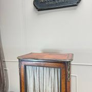 Vitrine En Marqueterie D’époque Transition XVIII Eme Siècle