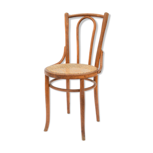 chaise de bistrot cannée