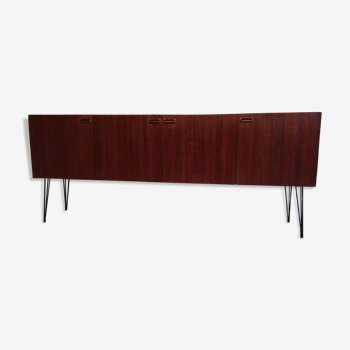 Enfilade minimaliste scandinave 4 portes 1960