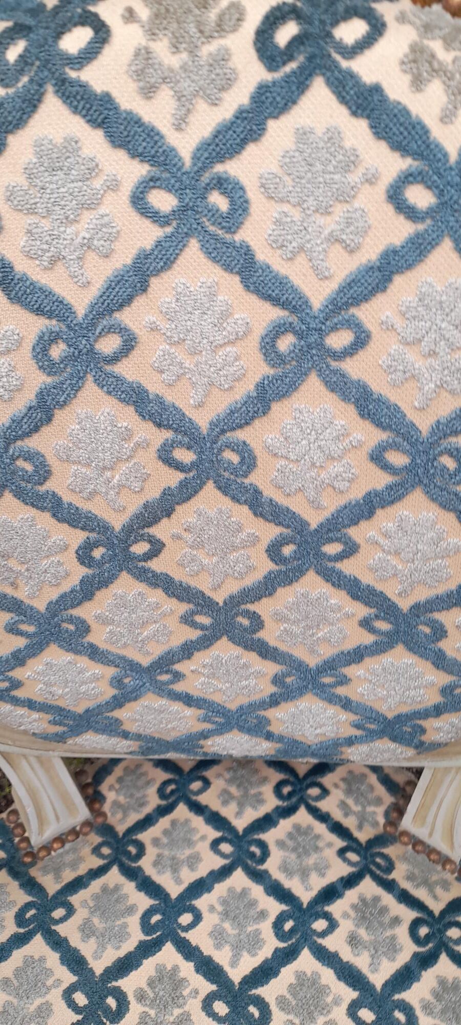 Pair of medallion chairs Louis XVI