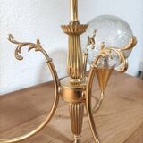 Vintage chandelier 3 globes