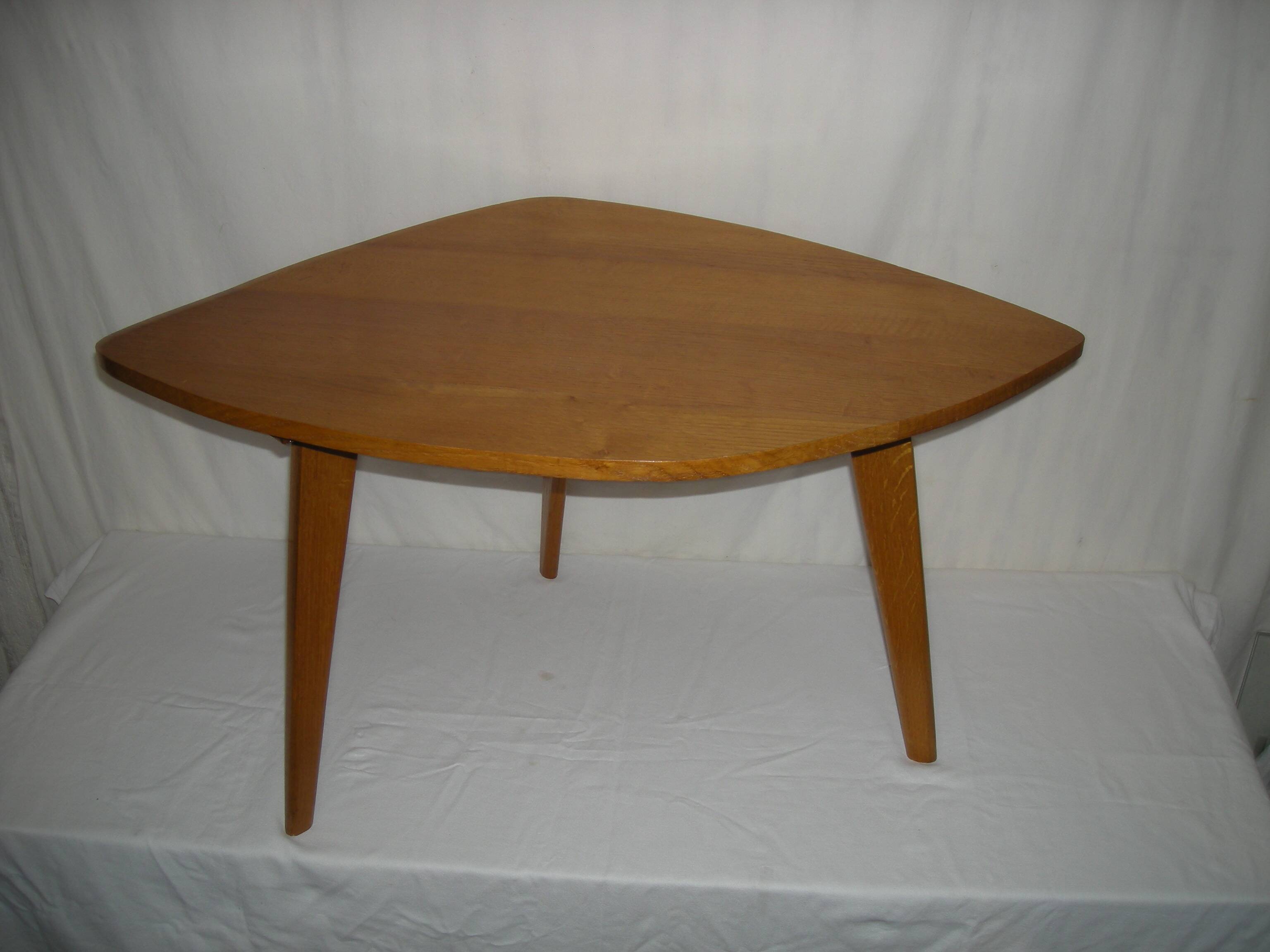 Almond coffee table from the 50s