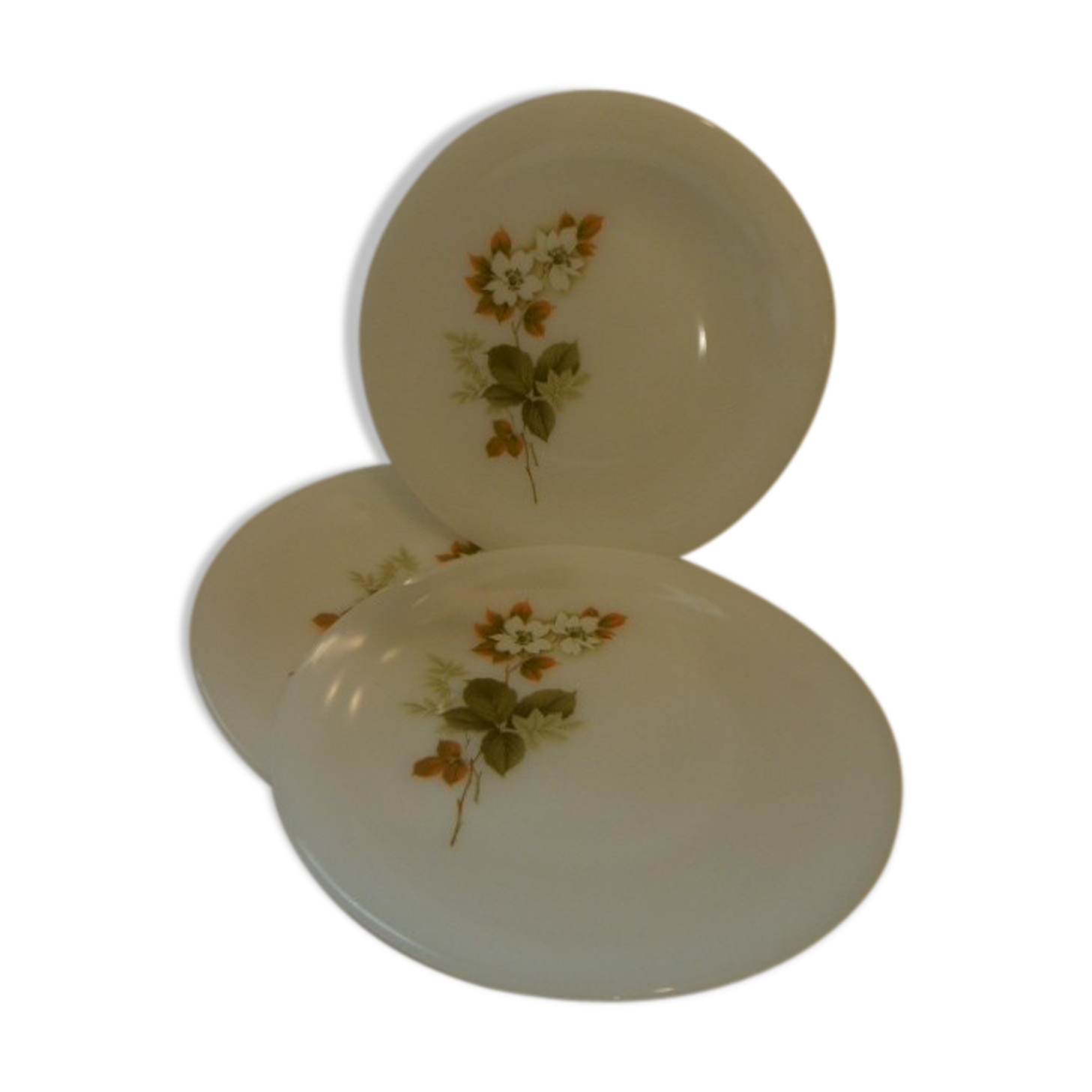 Vintage arcopal plates