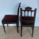 Pair of chairs from the 19th century