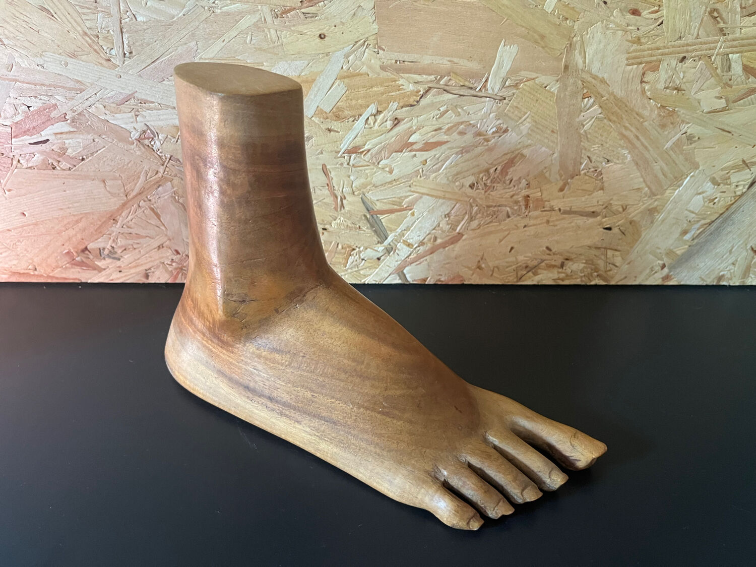 Wooden foot