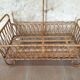 Old rattan bed