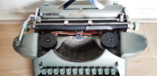 Functional typewriter " MJ Rooy "