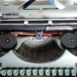 Functional typewriter " MJ Rooy "
