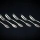 Alfenide – Christofle six silver-plated shellfish forks