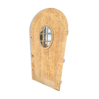 Sandblasted decorative door