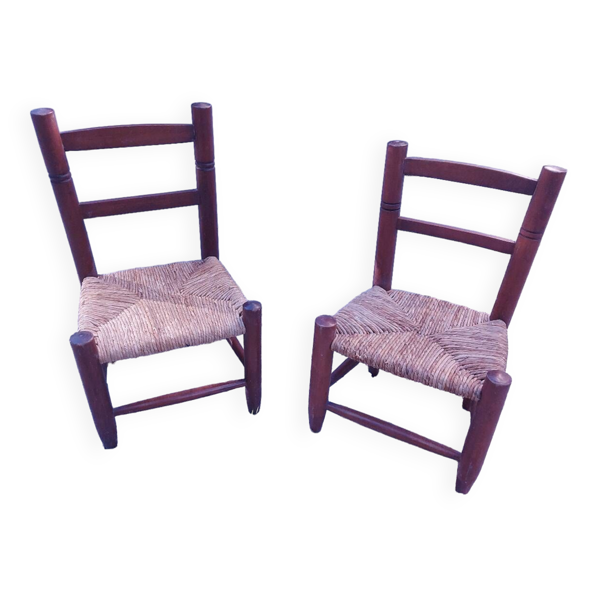 2 vintage children's chairs