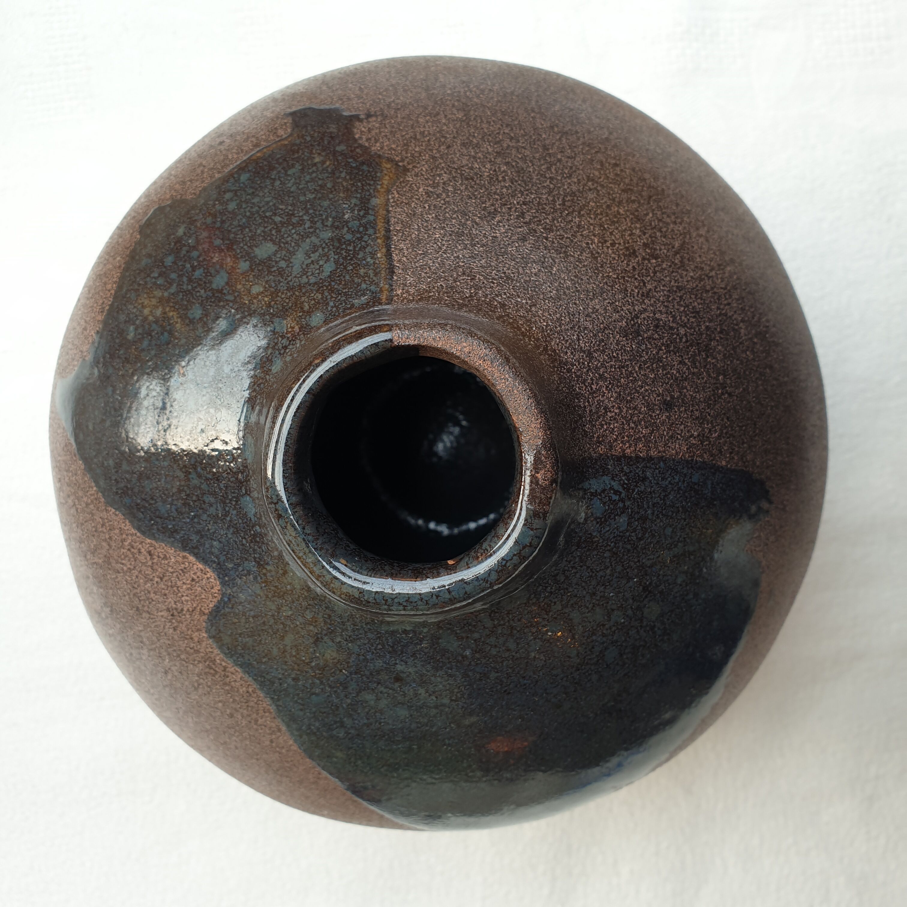 Vintage Ceramics Drop Ball Vase 1960
