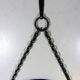 1960's Vintage Wrought Iron Chain Mirror