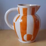 Glazed ceramic jug