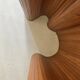 Paravent, claustra modulable en bois style Baumann, 1950
