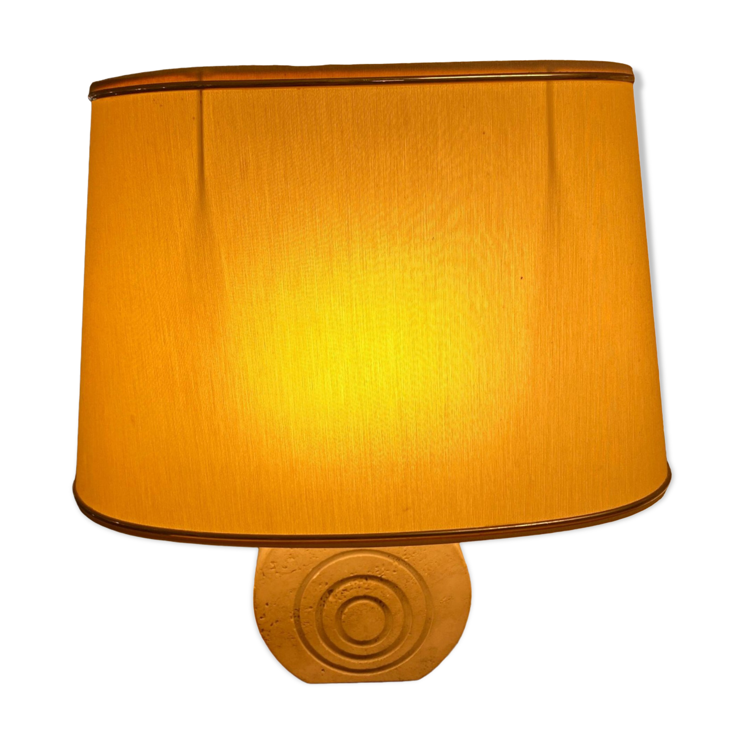 Foot table lamp Travertine