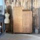 Armoire asymétrique art déco en chêne (restaurée)