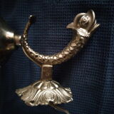 Pair of fish wall light