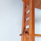 Vintage brutalist interlocking shelf
