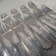 12 silver-plated oyster forks by Christofle Rubans Louis XVI
