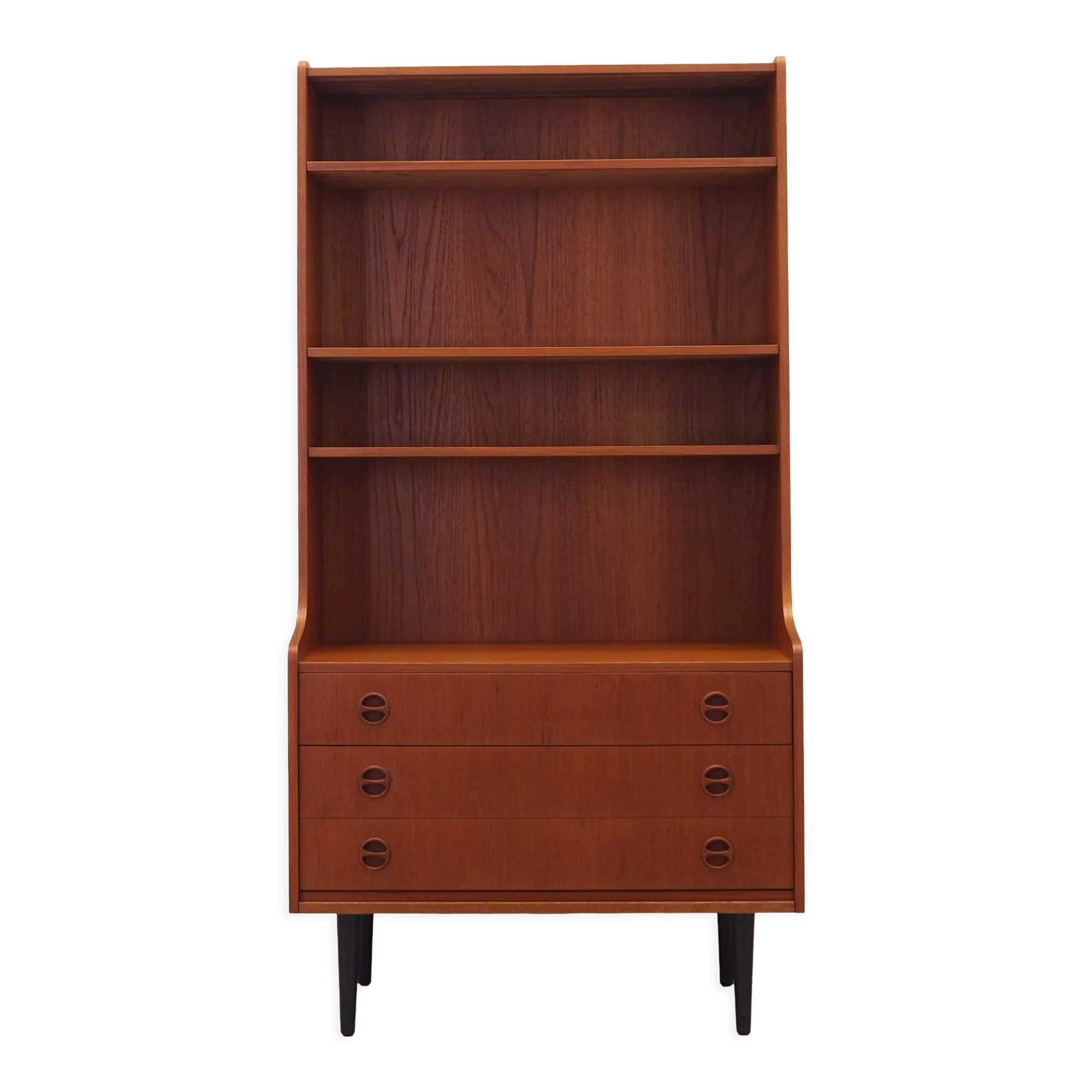 Teak bookcase, Danish design, 1970s, production: Denmark
