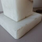 Alabaster lamp base