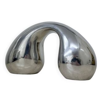Biomorphic Sculpture Object in Aluminum by Eva & Peter Moritz for Ikea, 198