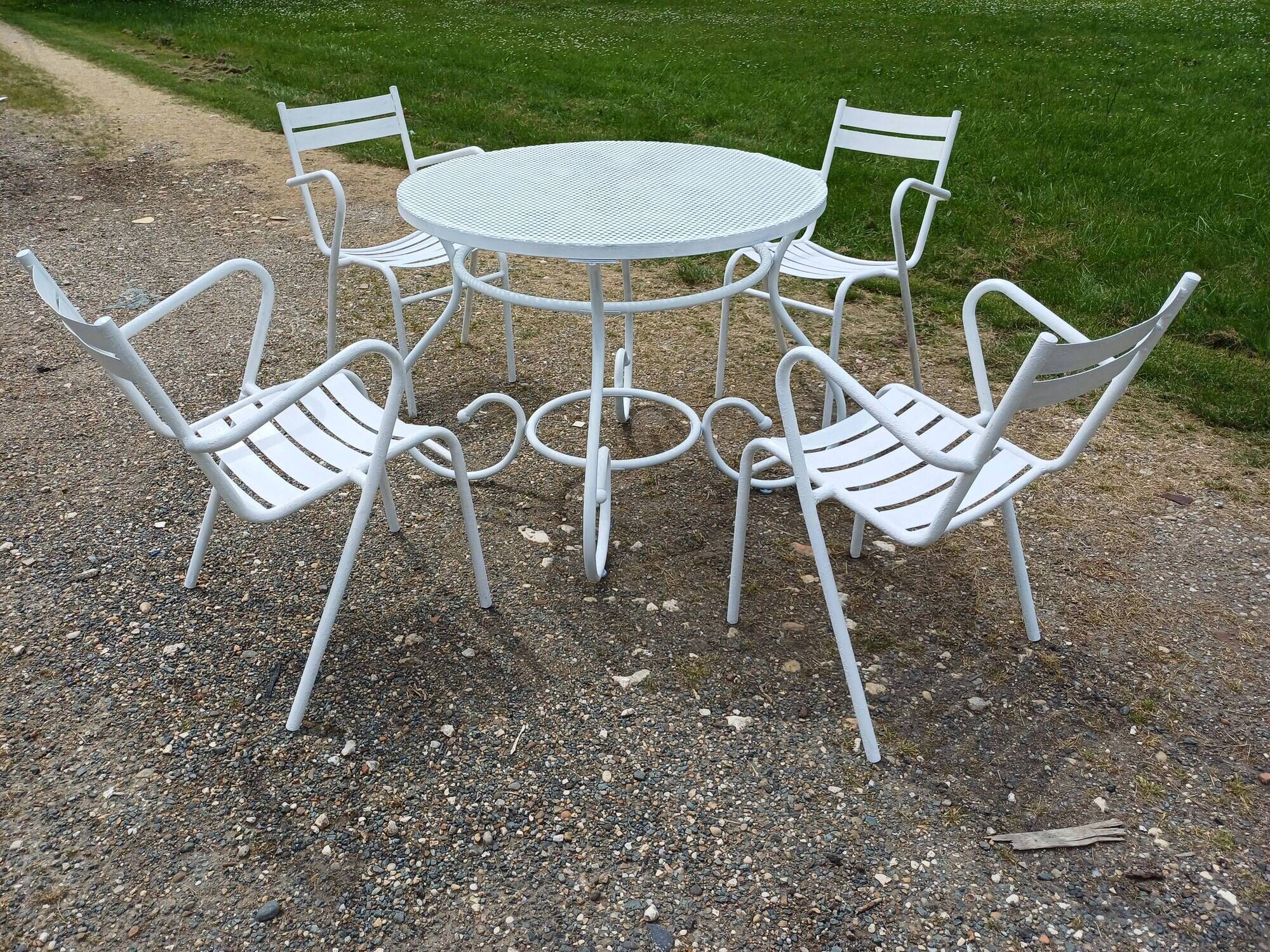Iron Garden Furniture from the Early 20th Century