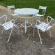 Iron Garden Furniture from the Early 20th Century