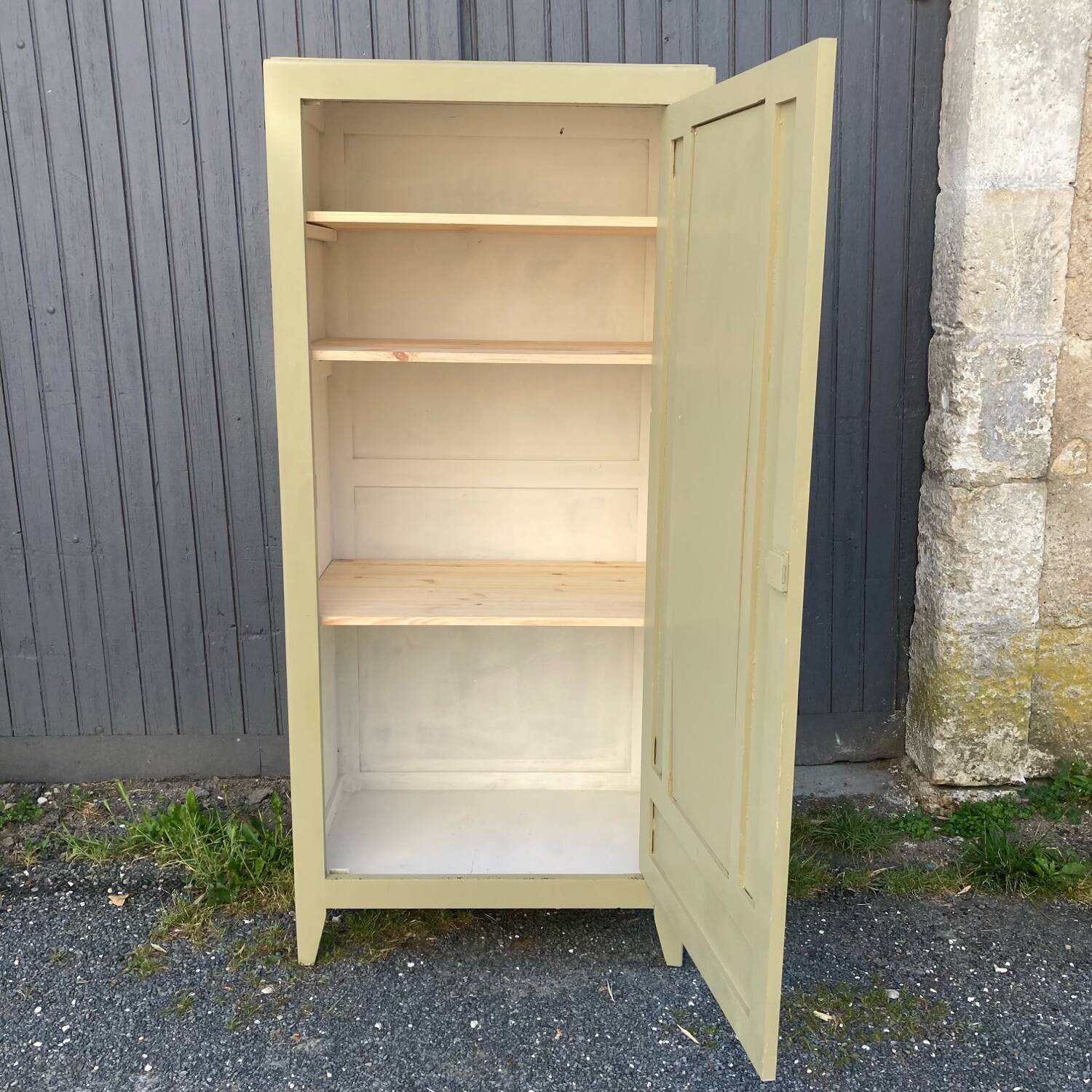 Simple antique Parisian wardrobe