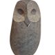 stone owl sculpture